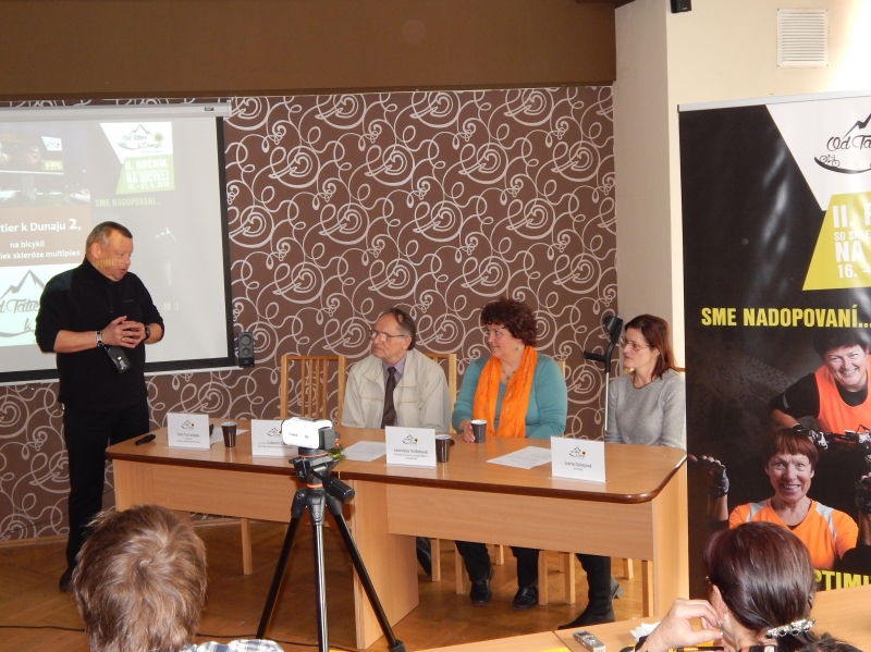 Tlačová konferencia Od Tatier k Dunaju